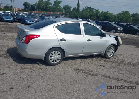 2014 Nissan Versa 1.6 S+ from USA, damaged, VIN 3N1CN7AP7EL804778